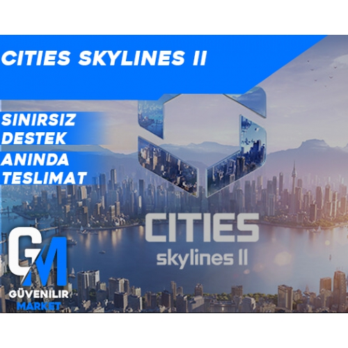  Cities Skylines 2 + Garanti + Destek